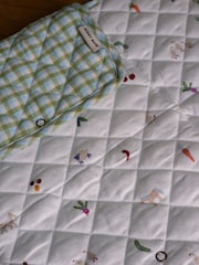 Avery Row Greenhouse Gingham Travel Changing Mat - Image 4 of 6