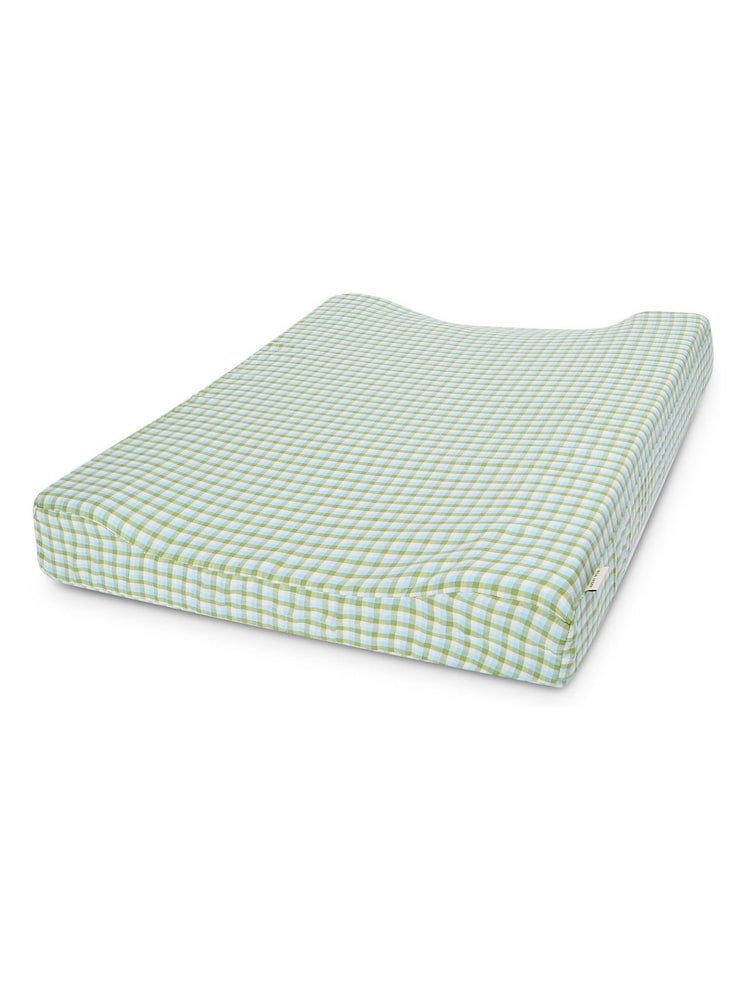 Avery Row Greenhouse Gingham Baby Changing Mat - Image 4 of 4 Avery Row Greenhouse Gingham Baby Changing Mat - Image 4 of 4