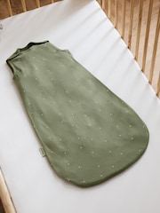 The Little Green Sheep Juniper Rice Print Jersey 1.0 Tog Baby Sleeping Bag - Image 4 of 5