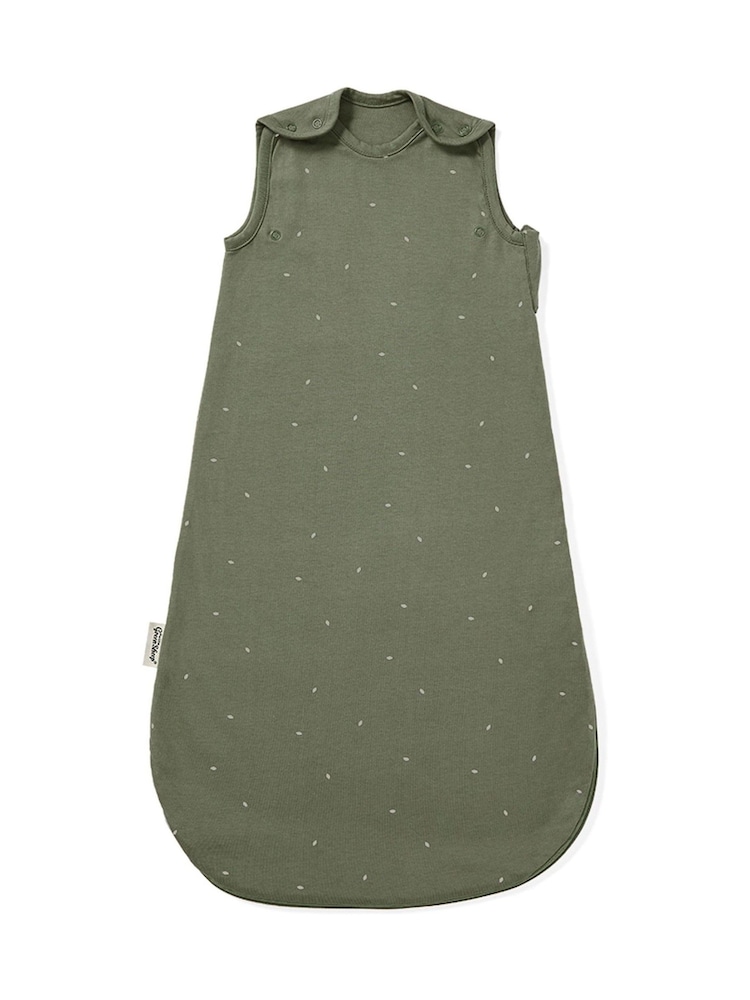 The Little Green Sheep Juniper Rice Print Jersey 1.0 Tog Baby Sleeping Bag - Image 5 of 5