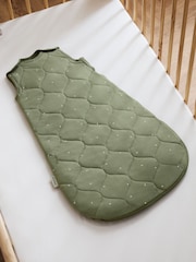 The Little Green Sheep Juniper Rice Print Quilted 2.5 Tog Baby Sleeping Bag - Image 4 of 5