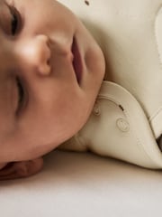 The Little Green Sheep Linen Rice Print Quilted 2.5 Tog Baby Sleeping Bag - Image 2 of 5