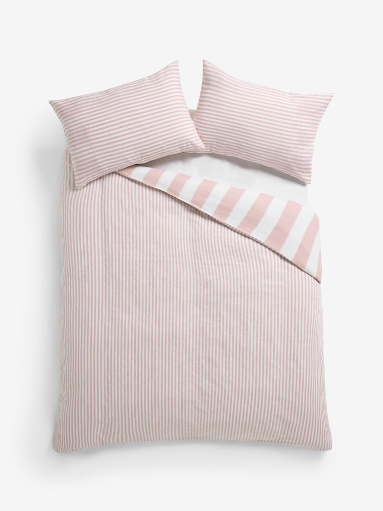 2 Pack Pink Duvet Cover and Pillowcase Set - Image 2 of 4 2 Pack Pink Duvet Cover and Pillowcase Set - Image 2 of 4