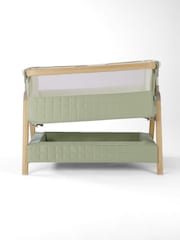 Tutti Bambini Drifted Oak Eucalyptus CoZee Sense Bedside Crib - Image 4 of 7