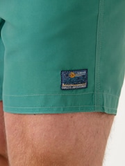 Saltwell Green Swim Shorts - Image 5 of 5