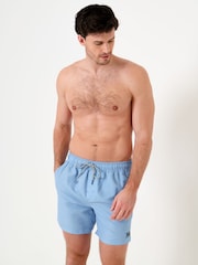 Saltwell Blue Swim Shorts - Image 4 of 6