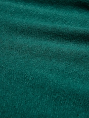 Celtic & Co. Linen / Cotton V-Neck Green T-Shirt - Image 9 of 10