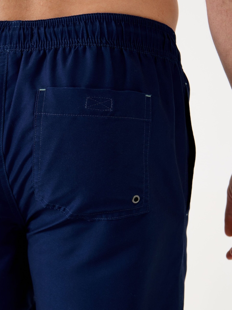 Saltwell Navy Swim Shorts - Image 6 of 6
