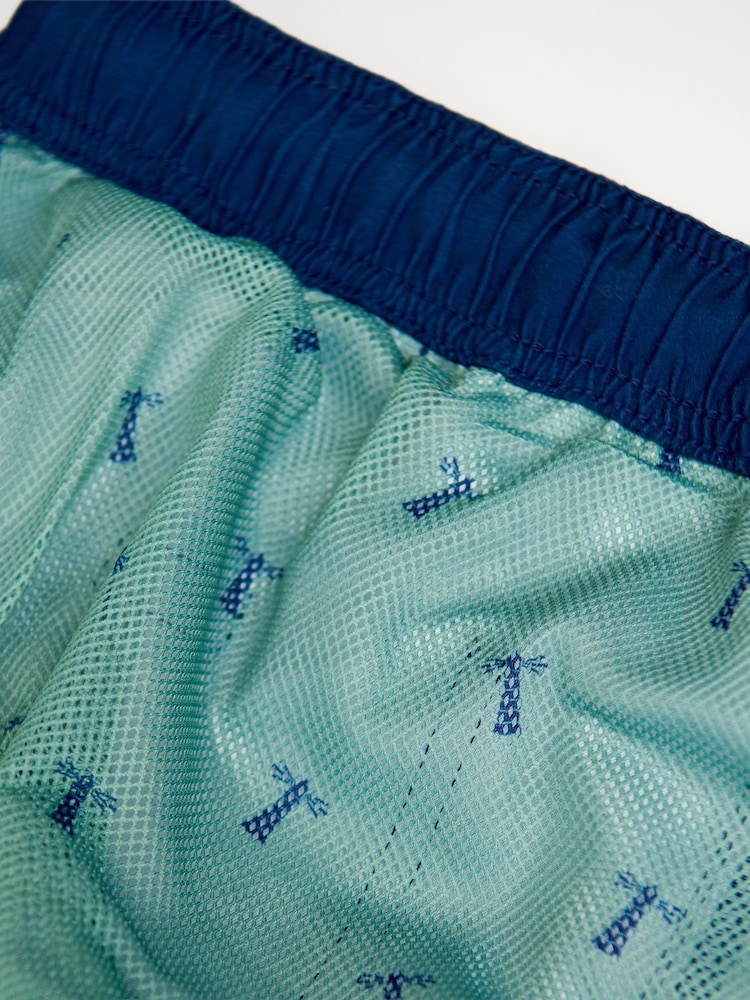 Saltwell Navy Swim Shorts - Image 9 of 9