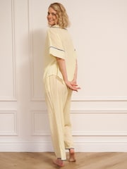 Their Nibs Gauze Oversize Ticking Stripe Pyjamas - 画像 2 / 4