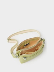 Osprey London Green The Stella Leather Cross-Body Bag - Image 5 of 5