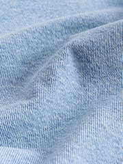 The Set 90's Straight Leg Jeans Pale Blue Bleach - Image 8 of 9