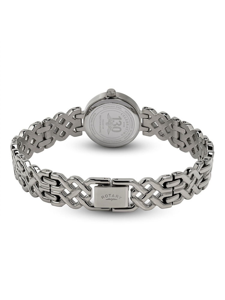 Rotary Silver White Dial Stainless Steel Bracelet Watch - Image 4 of 4 Rotary Silver White Dial Stainless Steel Bracelet Watch - Image 4 of 4