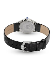 Rotary Black Heritage Stainless Steel Black Leather Strap Watch - Image 4 of 4
