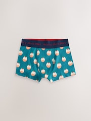 Multi Christmas Xmas Christmas Printed Trunks (3-16yrs) - Image 3 of 7