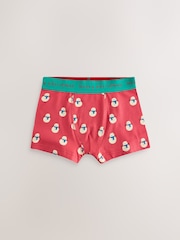 Multi Christmas Xmas Christmas Printed Trunks (3-16yrs) - Image 4 of 7