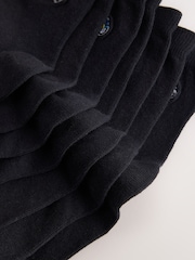 Black Vehicle Embroidered Cotton Rich Socks 7 Pack - Image 3 of 3