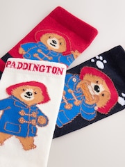 Paddington Cotton Rich License Socks 3 Pack - Image 2 of 3
