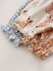 Cerf Écru/Marron - Lot de 3 pyjamas de jogging (9 mois-12 ans) - Image 7 de 7