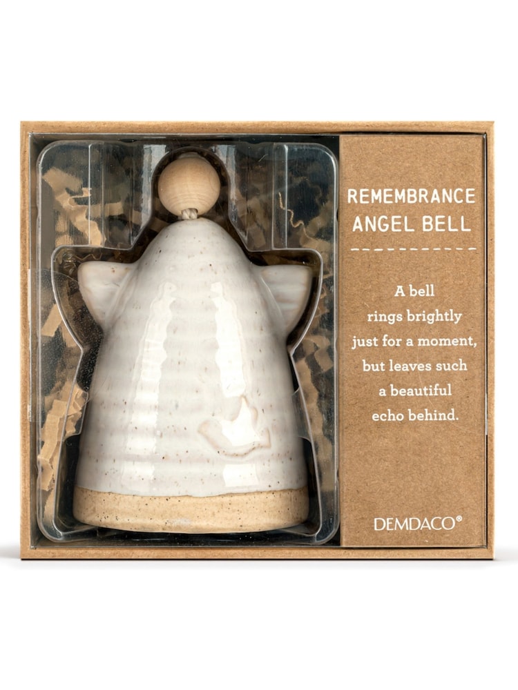 Widdop Cream Remembrance Mini Angel Bell - Image 3 of 3