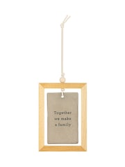 Widdop Stone Together a Family Hanging Plaque 3" x 4.5 - Image 2 of 4