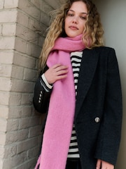 Pink Heavyweight Blanket Scarf - Image 1 of 6