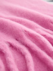 Pink Heavyweight Blanket Scarf - Image 4 of 6