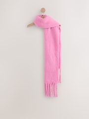 Pink Heavyweight Blanket Scarf - Image 5 of 6