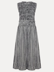 Phase Eight Black Chiara Stripe Dress - Image 6 of 6