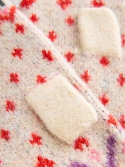 Multi Cherry Print Handwarmer Gloves - Image 5 of 6