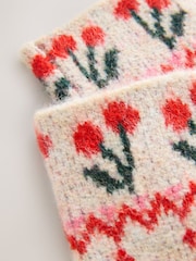 Multi Cherry Print Handwarmer Gloves - Image 6 of 6