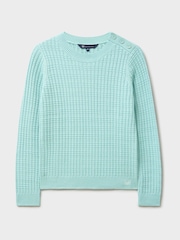 Crew Clothing Tillie Textured Stitch Jumper - Imaginea 5 din 5