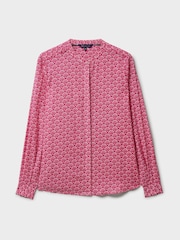 Crew Clothing Savannah Cotton-Viscose Blouse - Imaginea 5 din 5