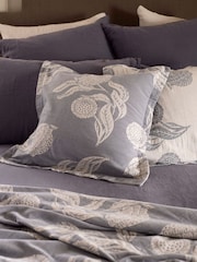 Secret Linen Store French Blue Iona Cushion Cover - Image 1 of 3