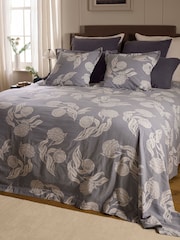 Secret Linen Store French Blue Iona Cushion Cover - Image 3 of 3