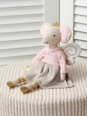 JoJo Maman Bébé Pink Fairy Mouse Ragdoll - Image 2 of 4