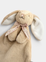 JoJo Maman Bébé Floral Billie Bunny with Scarf Comforter - Image 2 of 4