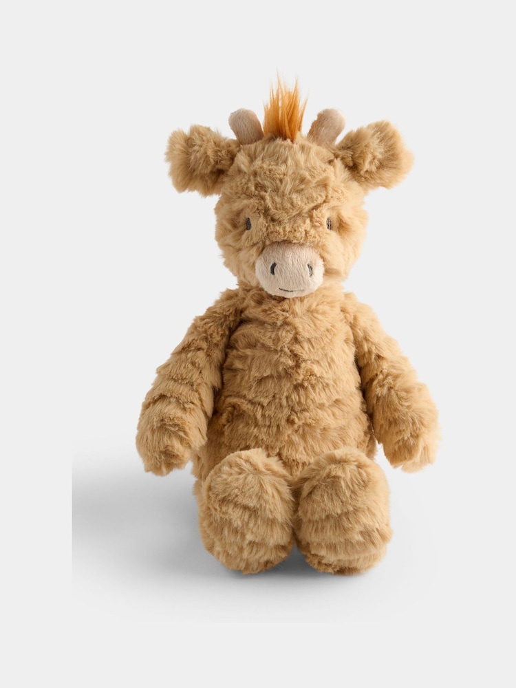 JoJo Maman Bébé Gus Giraffe Medium Soft Toy Plushie - Image 1 of 4 JoJo Maman Bébé Gus Giraffe Medium Soft Toy Plushie - Image 1 of 4