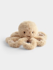 JoJo Maman Bébé Ollie Octopus Yellow Soft Plush Toy - Image 1 of 4