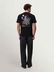 Les Deux Black Rural Back Graphic T-Shirt - Image 6 of 9
