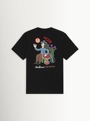 Les Deux Black Rural Back Graphic T-Shirt - Image 9 of 9