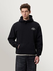 Les Deux Black Worldwide Back Graphic Hoodie - Image 1 of 5