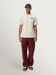 Les Deux Natural Record Back Graphic T-Shirt - Image 3 of 8