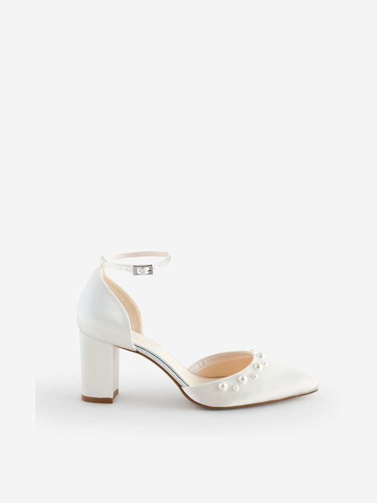 Rainbow Club White Maya Mid Wide Fit Shoes - Image 1 of 1
