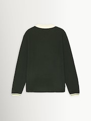 Les Deux Green Waffle Long Sleeve Football Jersey - Image 9 of 9