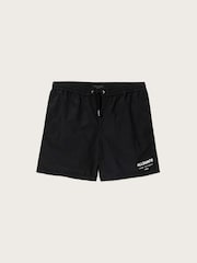 AllSaints Black Undergrnd Swim shorts - Image 5 of 5