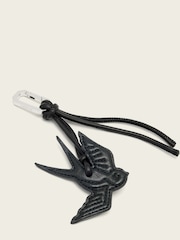 AllSaints Black Swallow G Keyring - Image 1 of 1