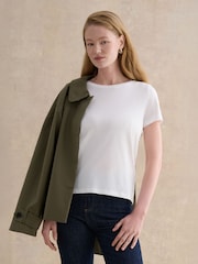 Hobbs Pixie Cotton T-Shirt - 画像 1 / 4