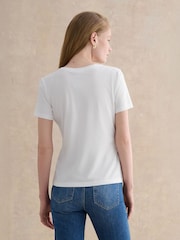 Hobbs Pixie Cotton T-Shirt - 画像 2 / 4