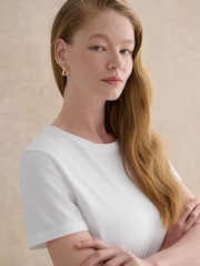 Hobbs Pixie Cotton T-Shirt - 画像 3 / 4